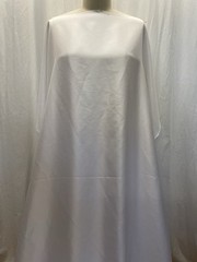 100% Silk Crepe Back Satin 4 Ply White Fabric 3 Yards Long & 46″ Inch Wide
