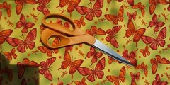 1 yard 29″ x 44″ wide Butterflies 100% Cotton Quilting Fabric by Jo-Ann Fabrics