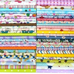 50 PCS 12×12 Inch 30x30cm Quilting Cotton Craft Fabric Bundle Patchwork Dot