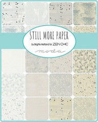 Still More Paper Moda Charm Pack 42 100% Cotton 5″ Precut Fabric Squares