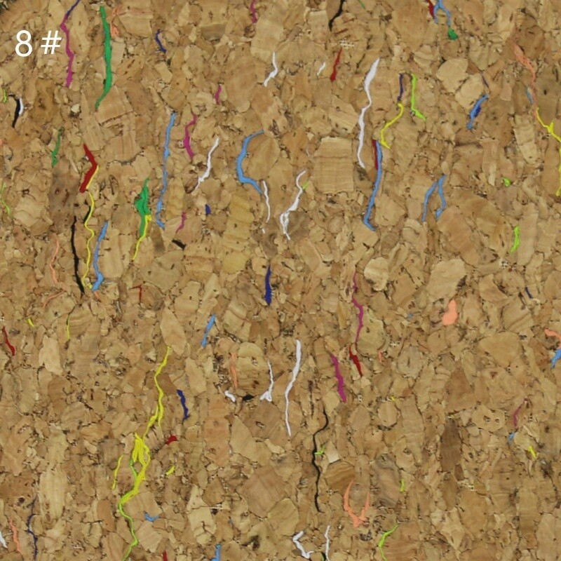Natural Vegan Leather Textured Cork leather Fabric Materials DIY Decors By Metre