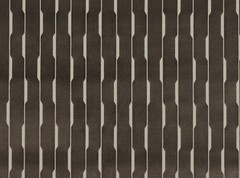 Zinc Textiles Cut Velvet Stripe Upholstery Fabric- Saxby Mocha 3.65 yd Z151/01