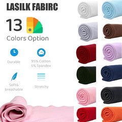 9 Inch Deep Red Cotton Ribbing Fabric Stretch Knit Rib Material DIY Sewing
