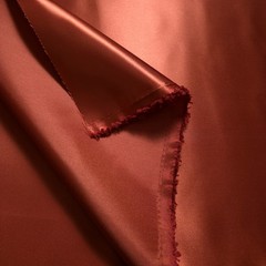 Cinnamon Copper 8oz Heavy Structure Satin Fabric 58″ By Yard Luxury Gown Cloth