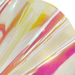 30 Gauge Holographic Clear Vinyl Roll 12×54 Inch Waterproof TPU Jelly Fabric