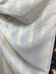 P Kaufmann GONDOLA STRIPE Sheer fabric 118″ wide By the yard