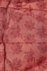 VTG Maple Hill Kansas Troubles for Moda Maple Leaves on Brown 22″x13½ “