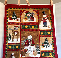 Celebrate The Season by Deb Strain for MODA Fabrics Snowman Cheater Panel