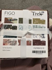 Trek By Sara Boccaccini 12 Piece Fat Quarter Bundle By FIGO