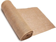 SOLD BY THE YARD: Burlap Fabric 40″ Wide Natural Multipurpose Fabric