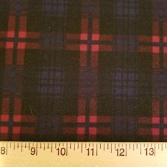 Rich Dark Plaid Ponte Knit – Beautiful for Dresses, Jackets, and More!