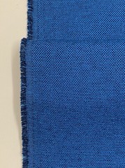 Knoll Crossroad In Ocean,9y31in,MORE, W/stain repell,Rich Wool Look On Dry Hand
