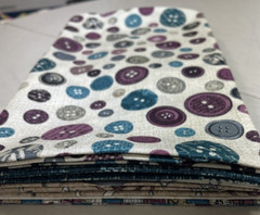 Annie’s Creative Quilters Fabric + Pattern Material Girl Collection FQ111 New
