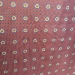 Jim Thompson Thai Silk Cloth Fabric Brown Crafting 100% (2.20 Yards)