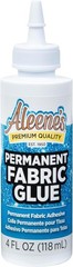 Aleenes Permanent Fabric Glue 4 fl oz Machine Washable
