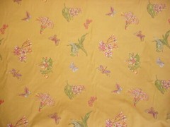 7-7/8Y Kravet Couture 23590 Butterfly Fils Cupe Lampas Brocade Upholstery Fabric