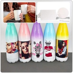 Reusable Pet Shrink Wrap for 20Oz Sublimation Tumblers White Bottle Wrap 20Pcs