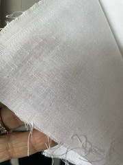 White 100% Cotton bed sheet 120″ wide fabric by the yard / 10 yards