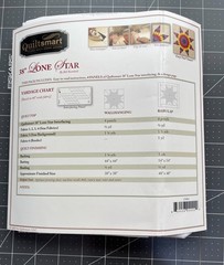 Quiltsmart 38″ Lone Star Kit + 4 Additional Panels and 4 Little Lone Star Panels
