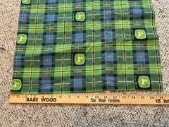 John Deere – Credenza Cover – 6’8” Long , 17” Wide – Down the Middle Table Cloth