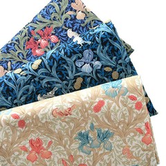 145x50cm Floral Cotton Poplin Fabric for Sewing Dress Bag Home Decor Art & Craft