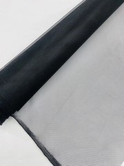 Black Hard Net Crinoline Stiff Tulle for Petticoats, Bridal, Dresses, Costumes