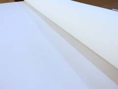300d WHITE Denier Polyester poly canvas w/PU back, Fabric “By the Yard” 50″ wide