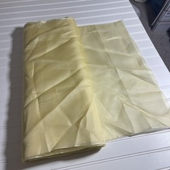 SILK YELLOW FABRIC 10 Yards x 21 Inches Wide or 360 Inches x 21 Wide