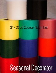Scrubbie Diamond Net Mesh (COARSE) Nylon Net 3″ 25 Yards Spool