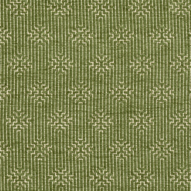 Thibaut Mid Scale Weave Soft Hand Uphol Fabric- Crete / Olive 1.05 yds W74211