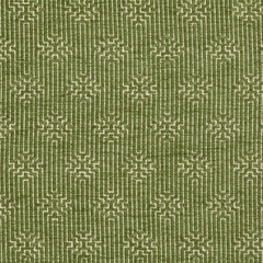 Thibaut Mid Scale Weave Soft Hand Uphol Fabric- Crete / Olive 1.05 yds W74211