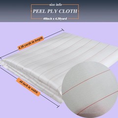 Peel Ply High Temperature Resistant Release 40 inch x 4.38 yards, White