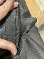Black Sport Mesh Clothing Pocket Netting by Yard, 60” Wide MADE IN THE USA R7024