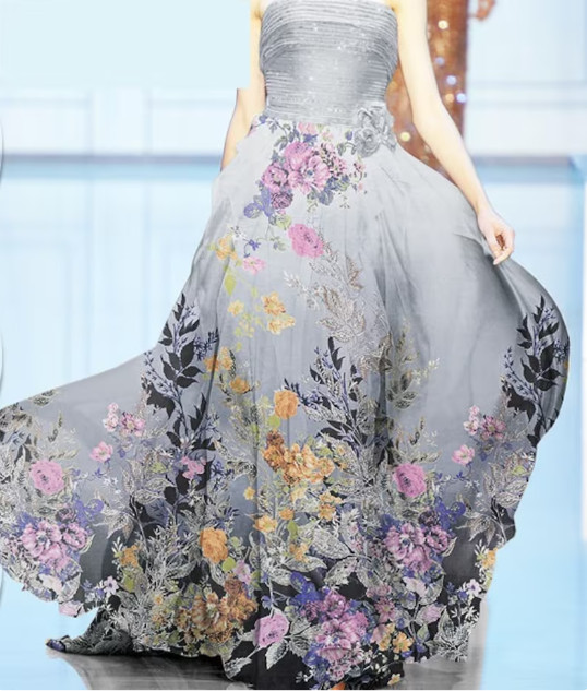 100% Mulberry Thin Silk Chiffon for Special Occasion, Everyday Wear -By The Yard