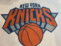 1 New York Knicks Quilt Block BASKETBALL Knickerbockers
