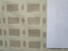Schumacher’s Townline Linen Fabric 6.44 yds Taupe beige
