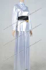 Caithlin Dar Costume for Star Trek The Final Frontier Cosplay Skirt Outfit Dress