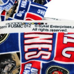 Sykel United States Marine Corps Fleece Fabric 3 yds x 62 in