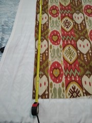 Aztec Tribal Print Fabric Collection Richloom Kachina Ikat Appox 40″X 52″ Read
