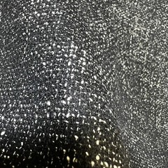 Vitale Barberis Canonico VINTAGE Fabric 1.60m – Wool Cotton Nylon – Black White