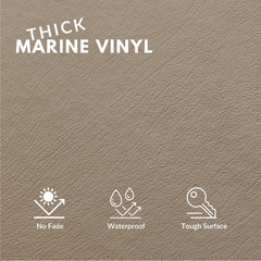 Marine Vinyl Fabric, Upholstery Faux Leather, Outdoor Boat Automotive, DIY and C