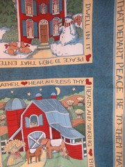 Fabric Traditions Susan Winget #1877 Country Peace Quilting Panels VTG 4 BLOCKS