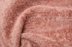 Hesse Dusty Rose Nubby Chenille Crypton Home Upholstery Fabric