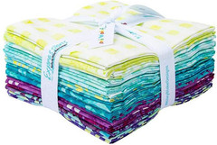 Expressions Batiks Daisy Dots Fat Quarters Bundle – 14 Pieces FQ-23406B-14