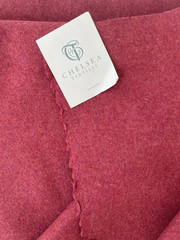 Chelsea Textiles Bampton Wool Blend Fabric Winterberry FWP100/21
