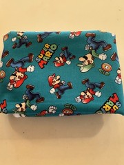 Super Mario Cotton Fabric 1 Yards And 13 Inches.