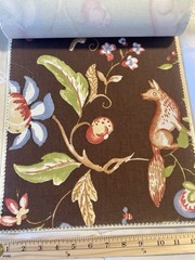 Thibaut Monterey Large Fabric Sample Book 18” x 13” Beautiful Prints!