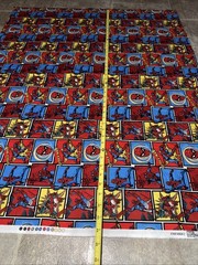 Marvel Spider-Man License Precut 100% Cotton Fabric 1 Yard