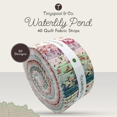 s Twirlie Roll 40 Precut Quilting Fabric Strips for Quilting Supplies, Crafti…