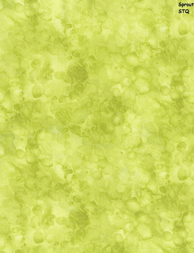 Solid-ish Tone on Tone cotton quilt fabric BTY Timeless Treasure SPROUT green